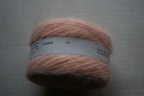 pelote de laine angora 80 % , couleur saumon 03 , par 50 grs, Hobby & Loisirs créatifs, Tricot & Crochet, Neuf, Tricot, Envoi