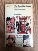 Umberto Eco- The Role of the Reader, Ophalen of Verzenden, Gelezen