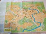 Kaart Rome 1956, 20e eeuw of later, Europa, Ophalen of Verzenden, Zo goed als nieuw