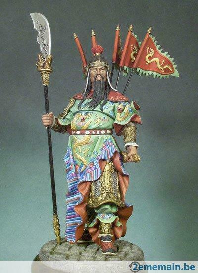 Figurine Chinese Warrior (Kuan Yu 300 A.D.) 90mm S8-F33, Hobby & Loisirs créatifs, Modélisme | Autre, Neuf