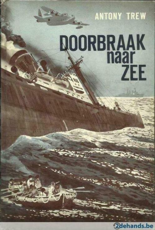 Doorbraak naar zee - Antony Trew - 1966 VESTA Bib NBC, Boeken, Oorlog en Militair, Gelezen, Marine, Tweede Wereldoorlog, Ophalen of Verzenden