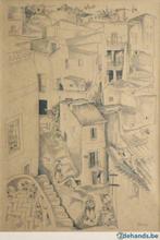 kopergravure Debora Duyvis 'Ibiza' 1937