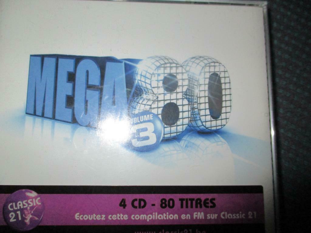 COFFRET 4 CDs. MEGA 80. VOLUME 3., Enlèvement ou Envoi, Coffret