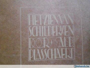 Albert Plasschaert, "Het zien van schilderijen", Peinture et dessin, Enlèvement ou Envoi, Utilisé, Albert Plasschaert