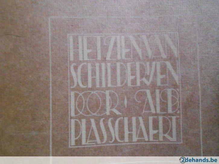 Albert Plasschaert, "Het zien van schilderijen", Boeken, Kunst en Cultuur | Beeldend, Gelezen, Schilder- en Tekenkunst, Ophalen of Verzenden