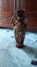 Vase avec or et strass, un mystère de pierres de diamant, Maison & Meubles, Enlèvement, Autres couleurs, 50 à 75 cm, Poterie ou Porcelaine