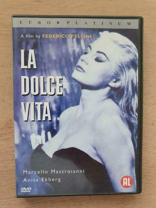 La Dolce Vita - Frederico Fellini - Perfecte staat !, Cd's en Dvd's, Dvd's | Klassiekers, Drama, 1960 tot 1980, Alle leeftijden