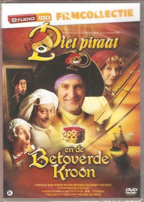 Piet piraat en de betoverde kroon, Cd's en Dvd's, Dvd's | Kinderen en Jeugd, Film, Avontuur, Alle leeftijden, Ophalen of Verzenden