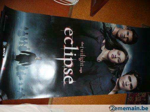 Twilight eclipse poster affiche cinema 1,80m !!, Collections, Posters & Affiches, Neuf