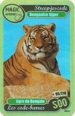 Carte des Tigre du Bengale HÉROS DE NOTRE PLANÈTE 95/216, Comme neuf, Enlèvement ou Envoi