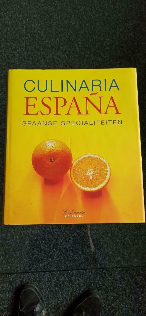 Spaans Culinair Luxe boek 488 blz op glanzend papier, Livres, Livres de cuisine, Neuf, Espagne, Enlèvement ou Envoi