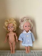 Paire d anciennes poupées dans son jus année 1987
