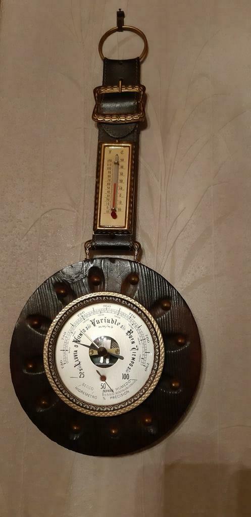 Weermeter of higrometer, Audio, Tv en Foto, Weerstations en Barometers, Zo goed als nieuw, Barometer, Verzenden
