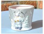 §cache pot en platre pour montage de noel, Divers, Enlèvement ou Envoi, Utilisé
