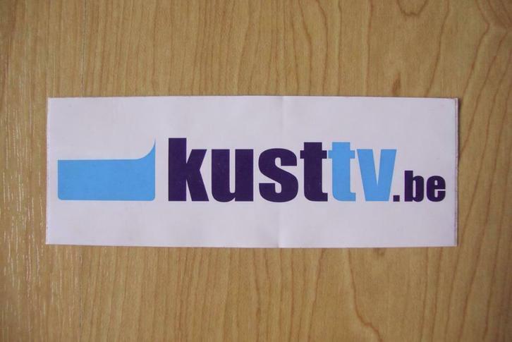 Sticker Kusttv, Verzamelen, Stickers, Nieuw, Film, Tv of Omroep, Ophalen of Verzenden