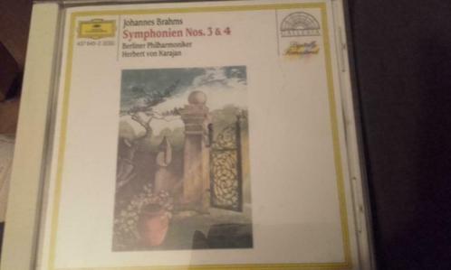 Johannes Brahms Symphonies NOS 3 et 4, CD & DVD, CD | Instrumental, Enlèvement ou Envoi