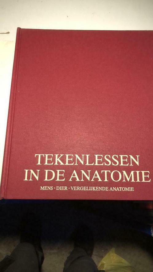 Tekenlessen in de anatomie ., Boeken, Studieboeken en Cursussen, Gelezen, Niet van toepassing, Ophalen of Verzenden