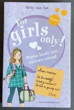 For girls only Hetty van Aar Mama heeft een nieuwe vriend, Comme neuf, Enlèvement ou Envoi