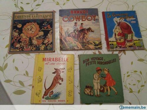 5 petits livres anciens pour enfants, Antiquités & Art, Antiquités | Livres & Manuscrits, Enlèvement ou Envoi