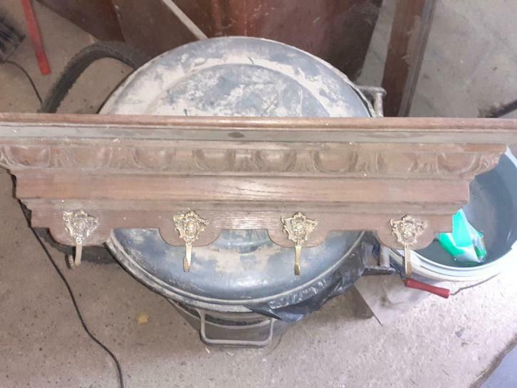 porte-manteau - patère murale - archelle en chêne massif, Maison & Meubles, Accessoires pour la Maison | Portemanteaux, Utilisé