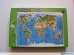 Puzzel Wereldkaart, Gebruikt, Ophalen of Verzenden
