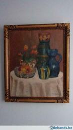 Schilderij  Vermote, Antiek en Kunst, Kunst | Schilderijen | Modern, Ophalen of Verzenden