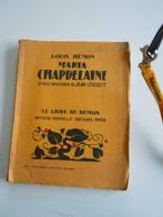 livre Maria Chappelaine 1936, Enlèvement ou Envoi