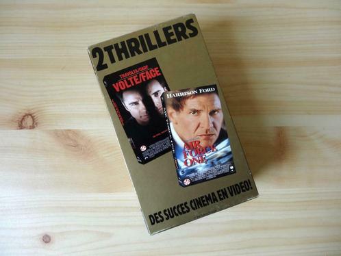 Volte/Face & Air Force One (1997) Coffret VHS Film Thriller, Cd's en Dvd's, VHS | Film, Gebruikt, Thrillers en Misdaad, Vanaf 12 jaar