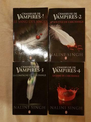 Livres de la série "La chasseuse de Vampires " beschikbaar voor biedingen