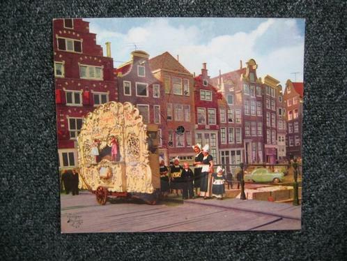 Prent- en fonoplaat Biem Altona Phocord Amsterdam, Verzamelen, Postkaarten | Nederland, Gelopen, Noord-Holland, 1940 tot 1960