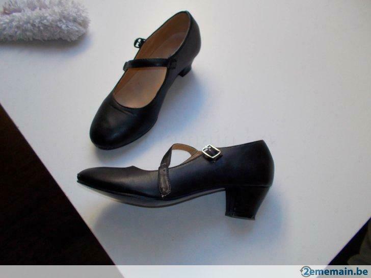chaussures P34 pour déguisement danseuse espagnole, Utilisé, Fille
