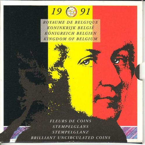 BELGIE - MUNTENSET FDC - MOZART (1991), Postzegels en Munten, Munten | België, Setje, Overig, Ophalen of Verzenden