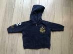 Blauwe hoodie Ralph Lauren, Kinderen en Baby's, Babykleding | Maat 80, Ralph Lauren, Gebruikt, Jongetje, Truitje of Vestje