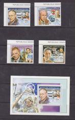 R.D. Congo 2002 Nobelprijswinnaars RUIMTEVAART **, Postzegels en Munten, Ophalen of Verzenden, Overige landen, Postfris