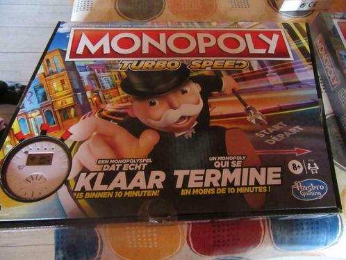 Monopoly turbo speed, Hobby en Vrije tijd, Gezelschapsspellen | Kaartspellen, Nieuw, Ophalen