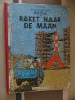 Kuifje Raket naar de Maan - herdruk 1954 - HC linnen rug, Boeken, Eén stripboek, Ophalen of Verzenden, Hergé