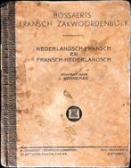 ANTIEK: Bossaerts Fransch Zakwoordenboek, J. Venneman, Non-fiction, Utilisé, Envoi