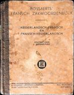 ANTIEK: Bossaerts Fransch Zakwoordenboek, Boeken, Gelezen, Non-fictie, Verzenden, J. Venneman