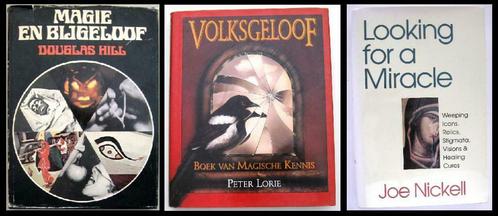 [3 boeken] oa Magie en Bijgeloof & Volksgeloof & Mirakels, Boeken, Esoterie en Spiritualiteit, Gelezen, Achtergrond en Informatie