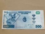 Centrale Bank van Congo 500 frank 2002 UNC, Postzegels en Munten, Bankbiljetten | Afrika, Overige landen, Los biljet