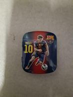 Metalen doosje Messi FCB, Verzamelen, Ophalen of Verzenden, Gebruikt