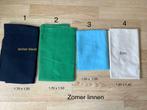 Lappen stof: linnen, Nieuw, Blauw, Linnen, Ophalen of Verzenden