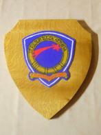 Large Crest Belgian Air Force 2SQN Florennes Schild, Collections, Enlèvement ou Envoi, Armée de l'air, Emblème ou Badge