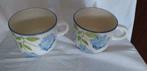 2 tasses avec anse, Neuf, Enlèvement ou Envoi, Autres styles, Porcelaine
