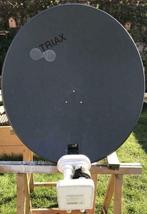 Triax schotel + LNB (Hoogte: 78cm - breedte: 70cm) satelliet, Enlèvement, Utilisé