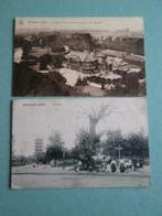 2 oude postkaarten van Laken, Verzamelen, Ophalen of Verzenden
