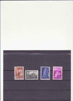 postzegels België 773/76, Timbres & Monnaies, Timbres | Europe | Belgique, Enlèvement ou Envoi, Non oblitéré, Trace d'autocollant