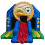 Te huur: springkasteel Smiley met glijbaan, Envoi, Utilisé