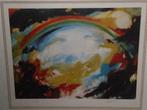 abstract kunst modern vintage litho Armand De Meulemeester, Ophalen of Verzenden