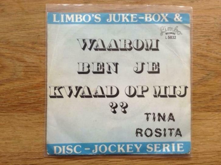 single tina rosita, CD & DVD, Vinyles Singles, Single, En néerlandais, 7 pouces, Enlèvement ou Envoi